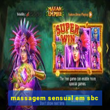 massagem sensual em sbc